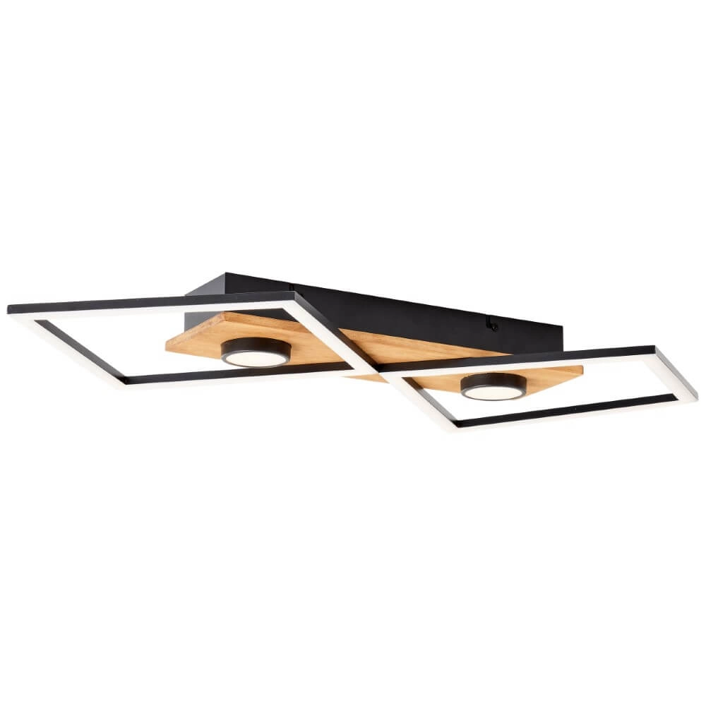 LED-Deckenleuchte aus Holz Woodbridge M Brilliant 4004353409707