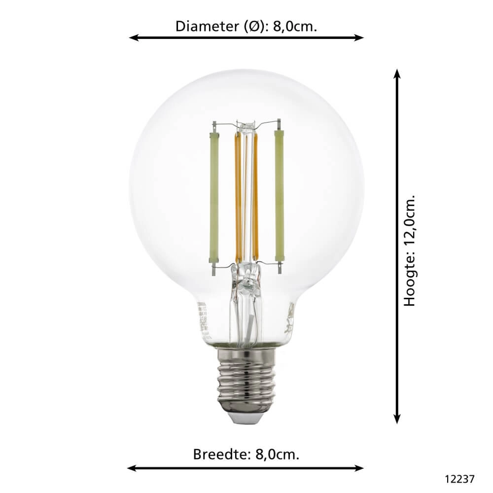 LED-Lampe Zigbee - E27 - 6 watt - 2200-6500K - G80 Eglo 9002759122379