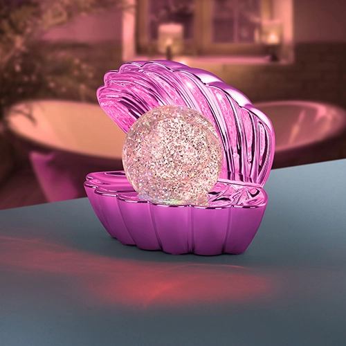 Tischlampe Shelly Shell Pink Trio 4017807682014