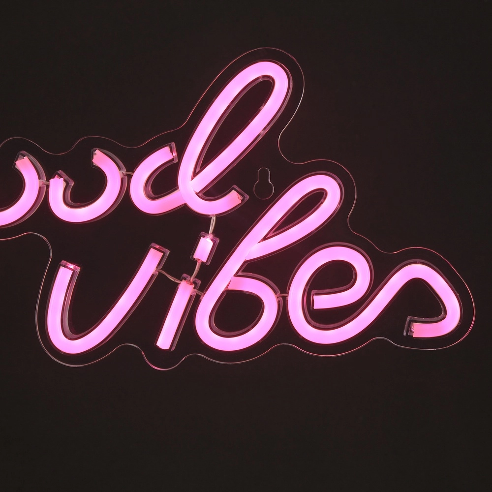 Neon-Wandlampe Neon-Tales "Gute Vibes" Brilliant 4004353476914