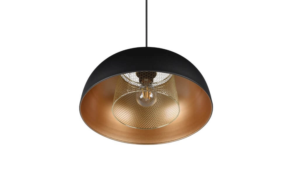 Ländliche Hängelampe Punch Ø 35cm Trio 4017807537505