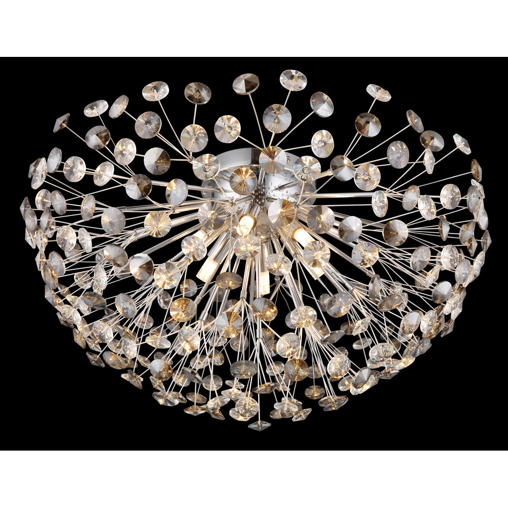 Deckenlampe Katrina Chrom Ø 60cm Globo 9007371484331