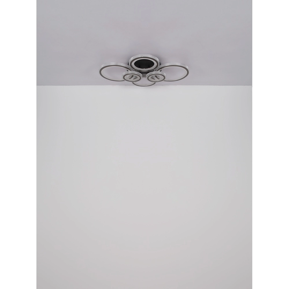 Design-Deckenlampe Kora Schwarz Globo 9007371513406