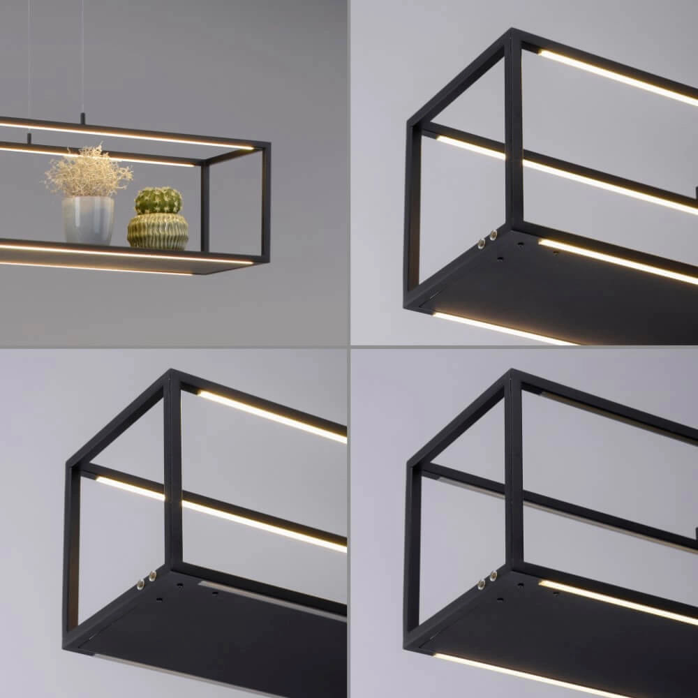 Design-Hängelampe Conni rechteckig Paul Neuhaus 4012248360996