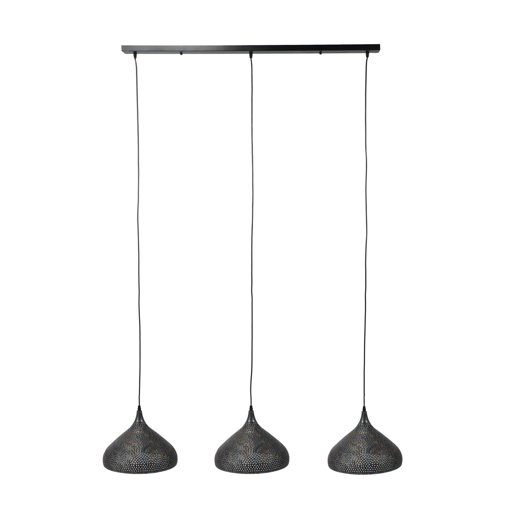 Loch-Pendellampe Punch 3x E27 Lyora 8716803512825