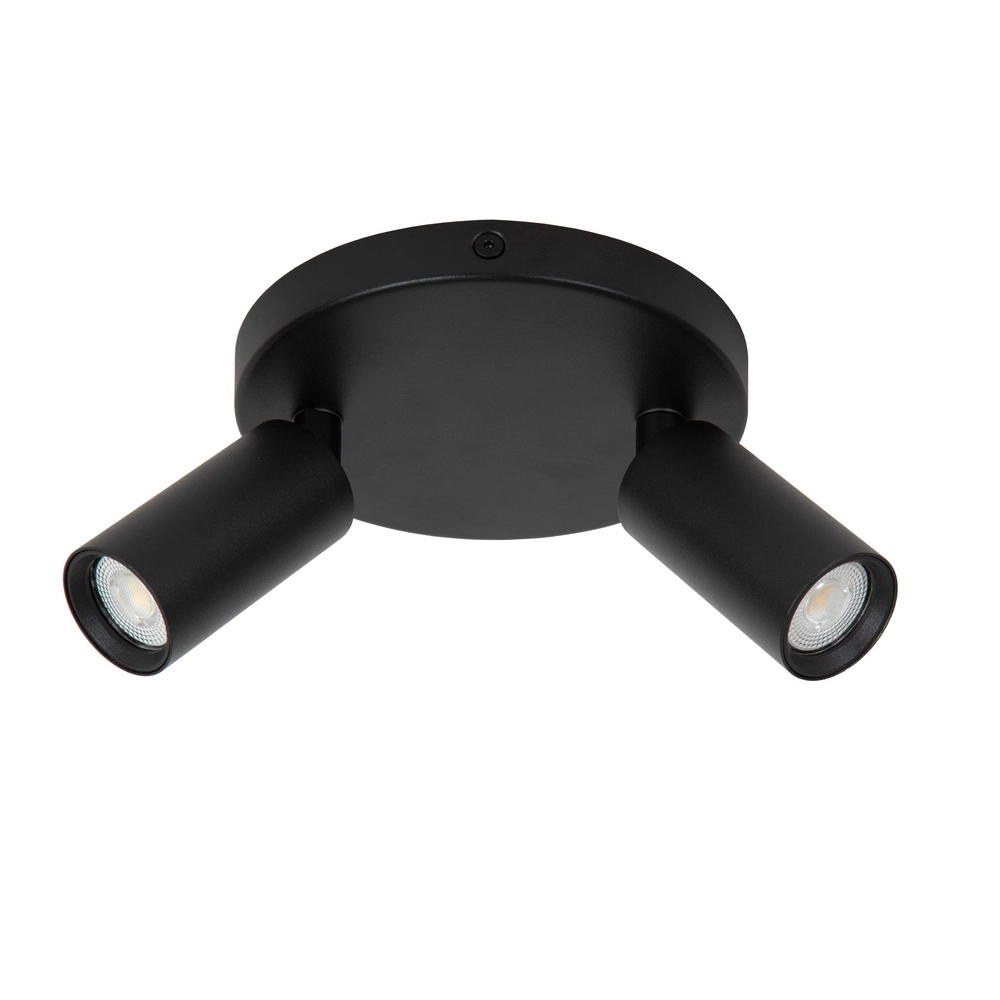 Deckenscheinwerfer Ritmo mini GU10 2-Licht Schwarz