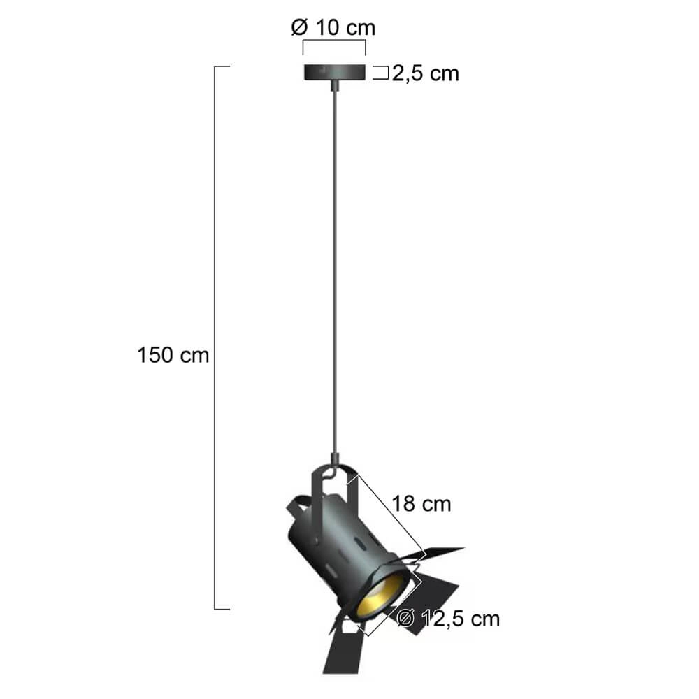 Balken-Hängelampe Carre Steinhauer 8712746153279