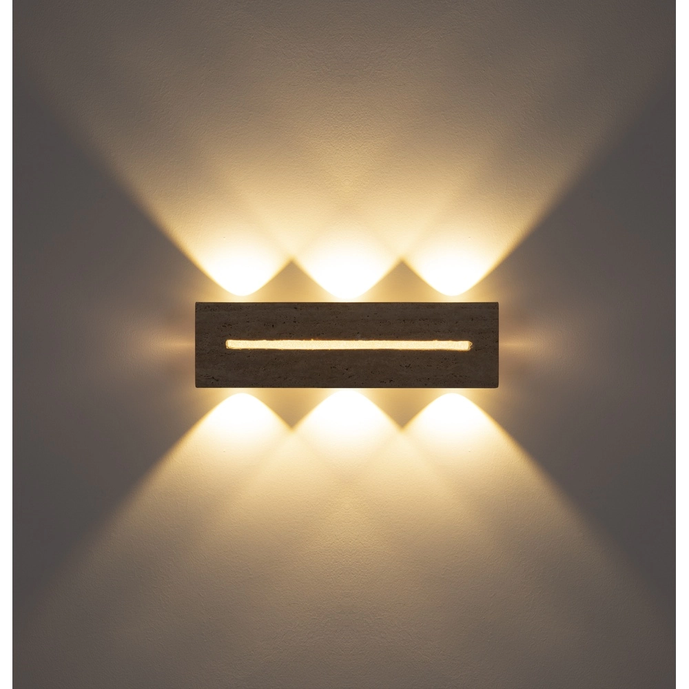Rechteckige Wandlampe Rojas 40 cm Globo 9007371589685