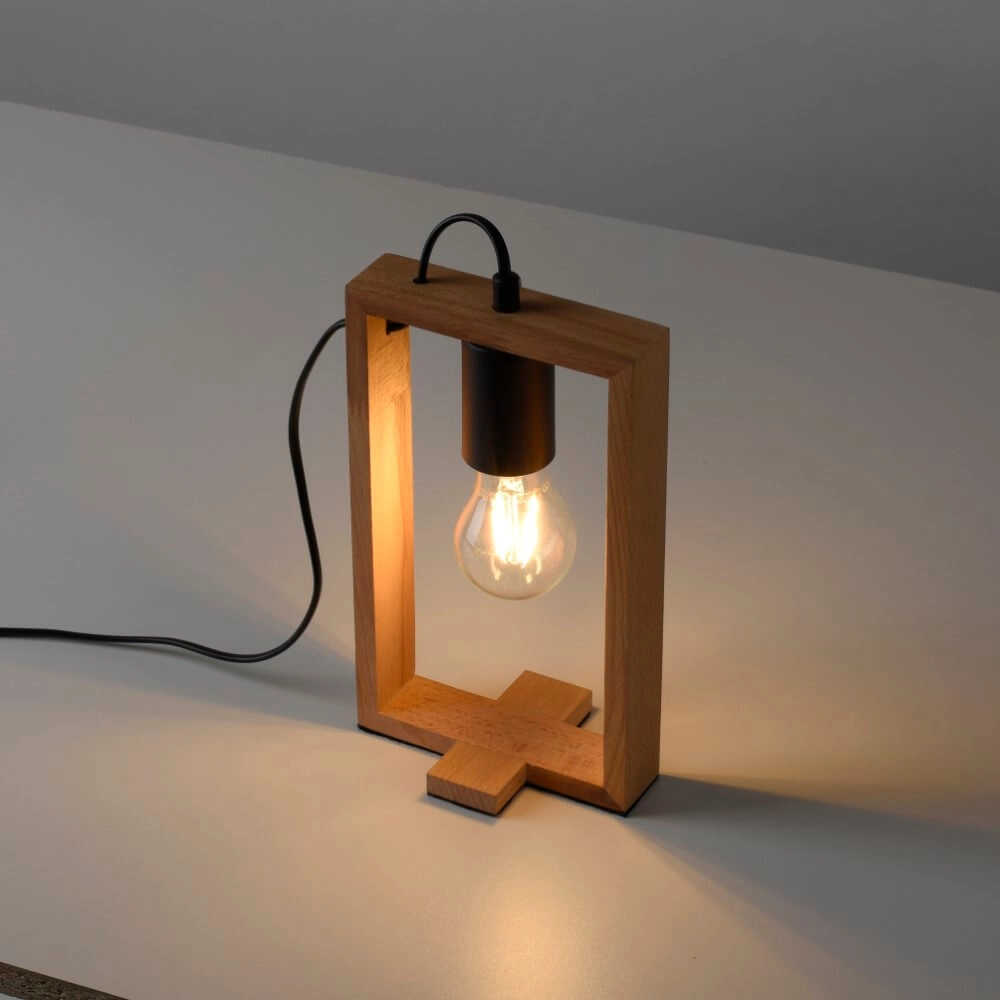 Ländliche Tischlampe Franky 1-Licht Just Light 4043689967468