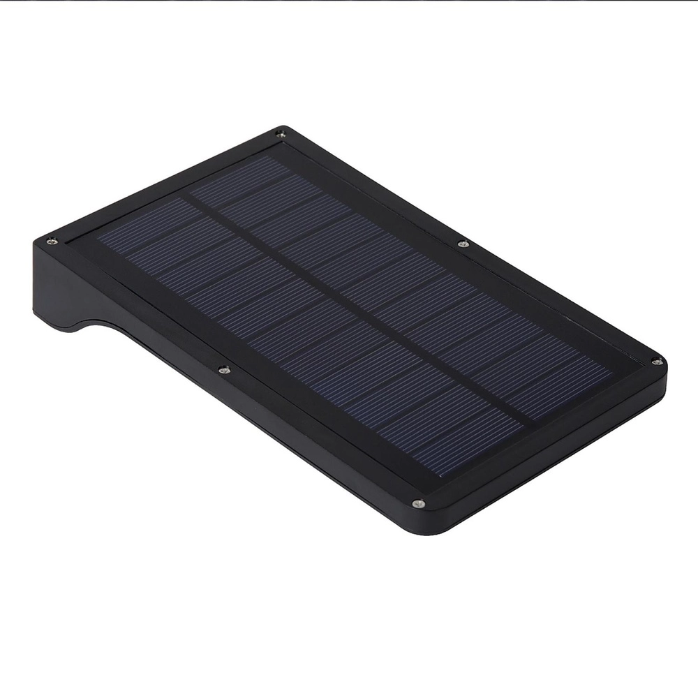 Solarwandlampe Basic Schwarz Lucide 5411212221155
