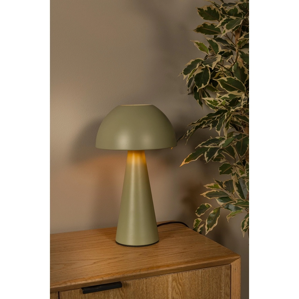 Grüne Tischlampe Jorgo Konstruktion Lucide 5411212650245