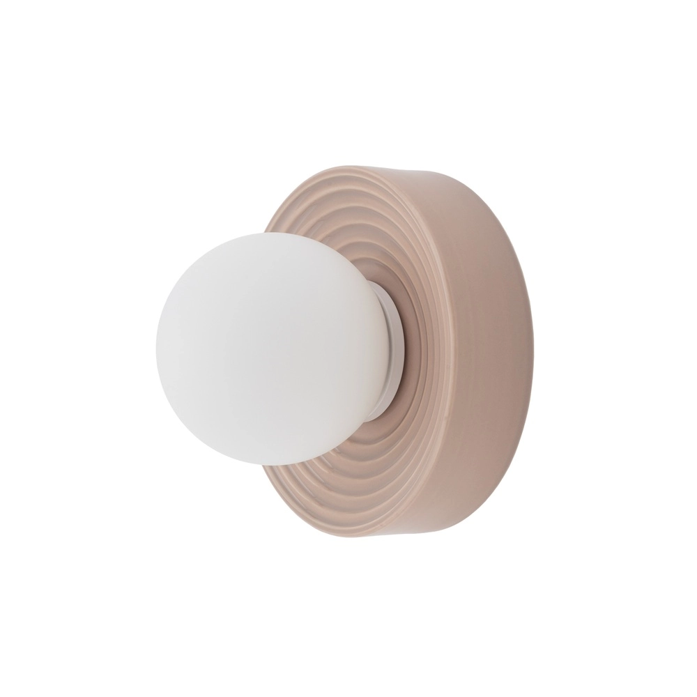 Design-Wandlampe Clay rosa Ø 16cm