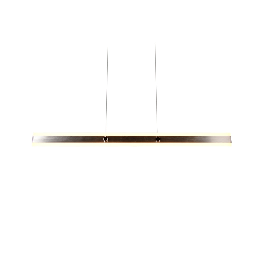 Moderne Pendelleuchte Arcola 115cm Nickel Trio 4017807661996