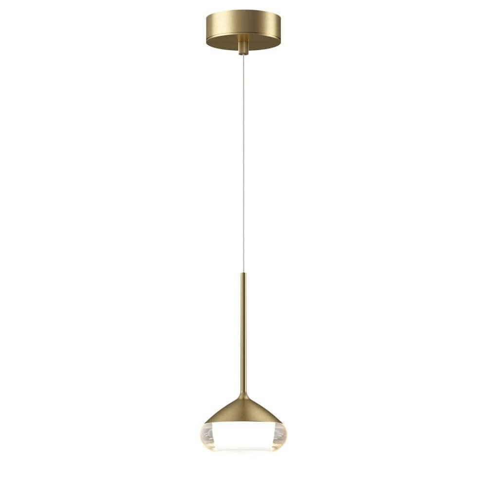Design-Pendelleuchte Phoenix gold Ø 11,6cm
