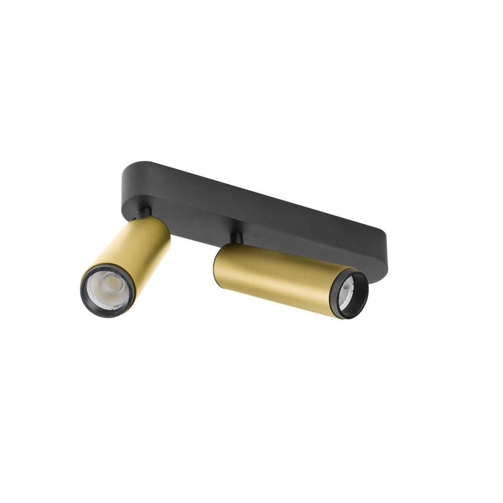 Aufputz-Spot Grip! M 2-flammiges Gold 3000K SLV 4024163304535