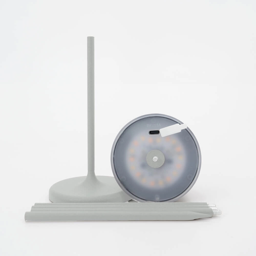 Tischlampe Mannera Wiederaufladbar Grau Eglo 9008606355525