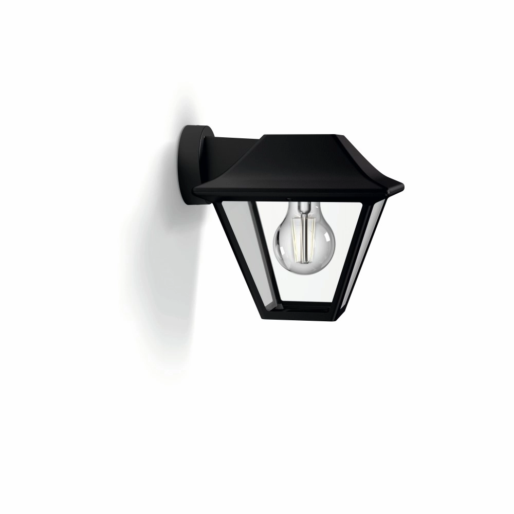 Außenlampe Alpenglow 20 cm schwarz Philips 8718696158159