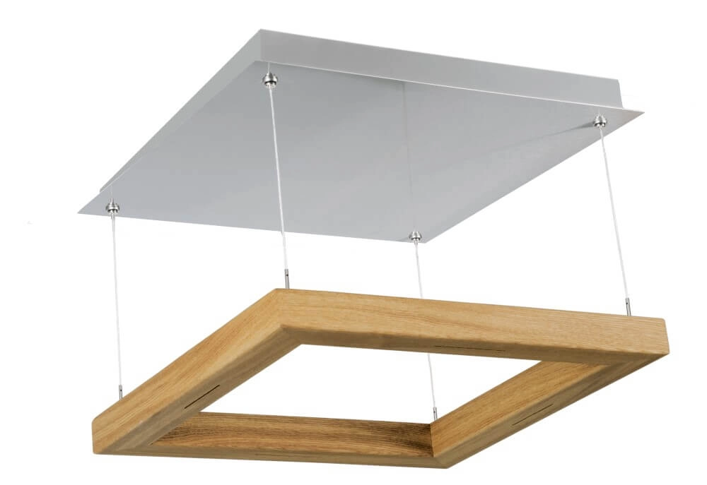 LED-Deckenleuchte Leonora aus Holz - Eiche geölt