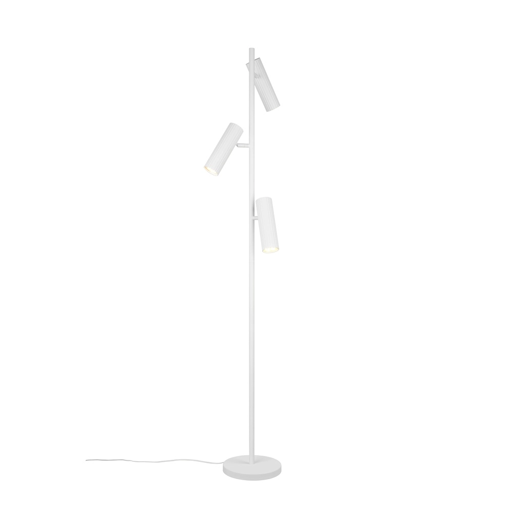 Design-Stehleuchte Soka weiß