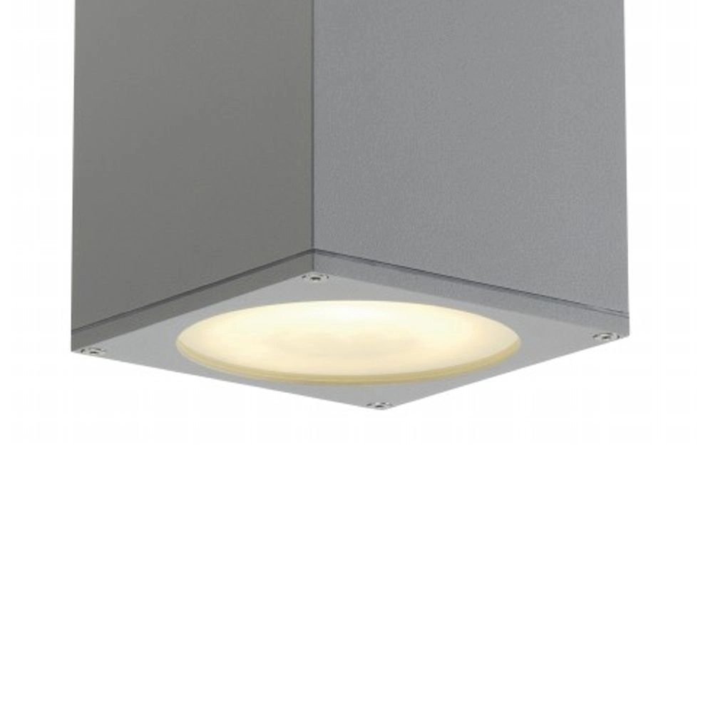 Veranda Strahler Big Theo Ceiling Out GU10 15cm silbergrau SLV 4024163112567