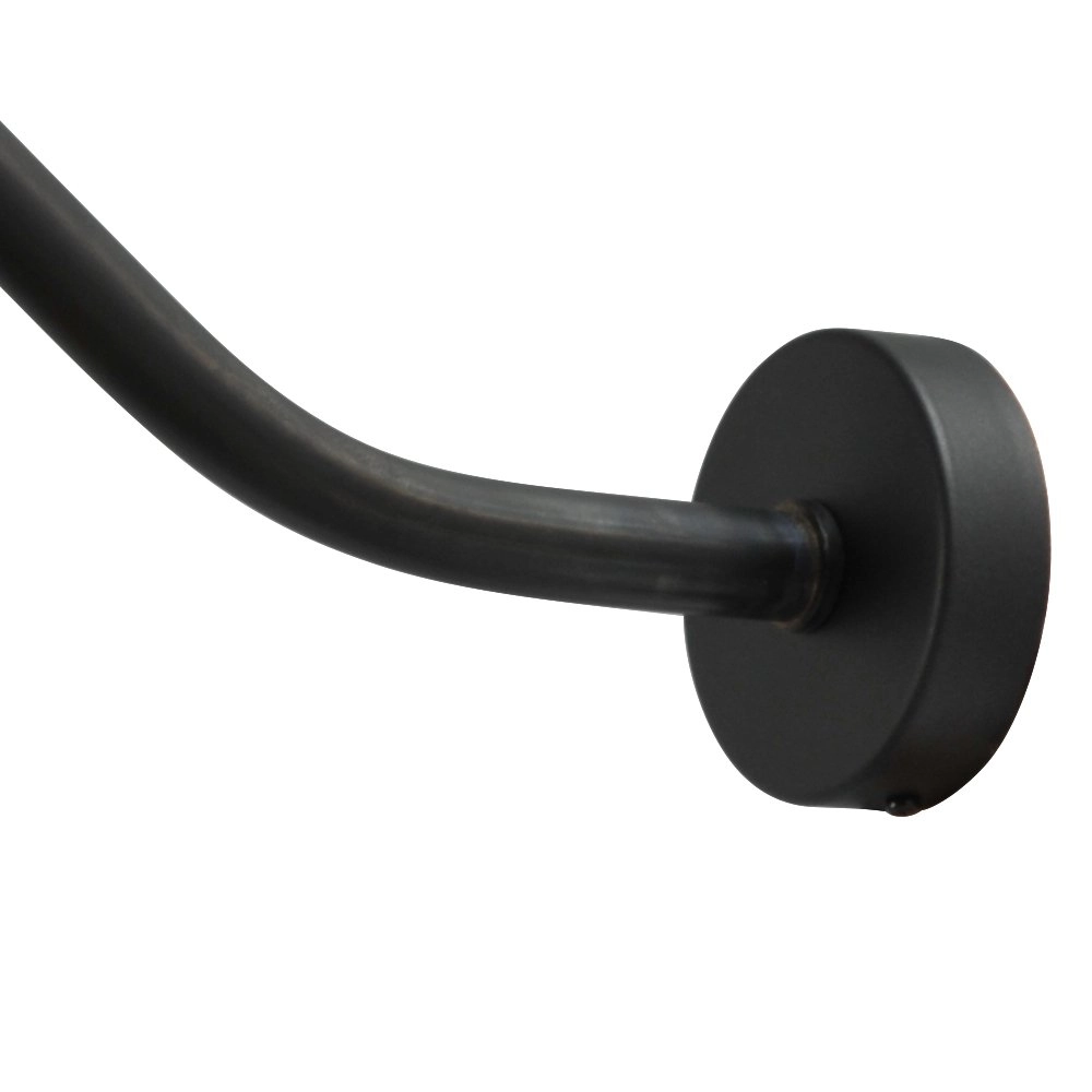 Wandlampe Industria 73 cm rostbraun mit schwarz Masterlight 8718121235851