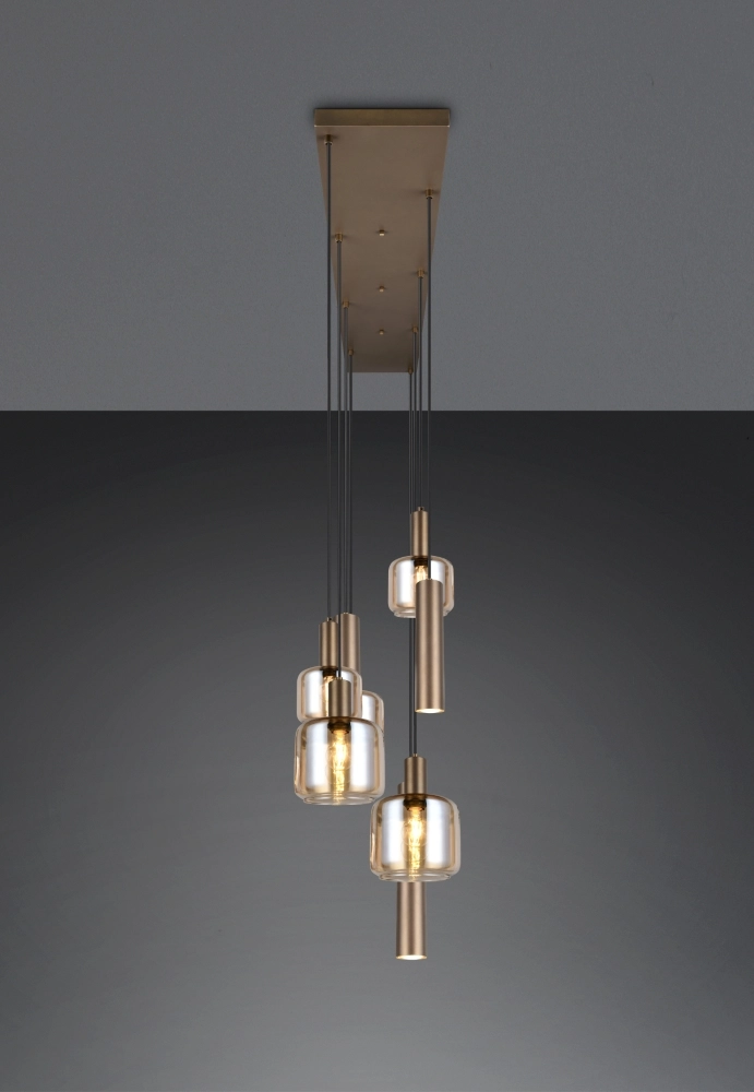 Design-Pendellampe Mataro 8-Licht (3x GU10) Trio 4017807707724