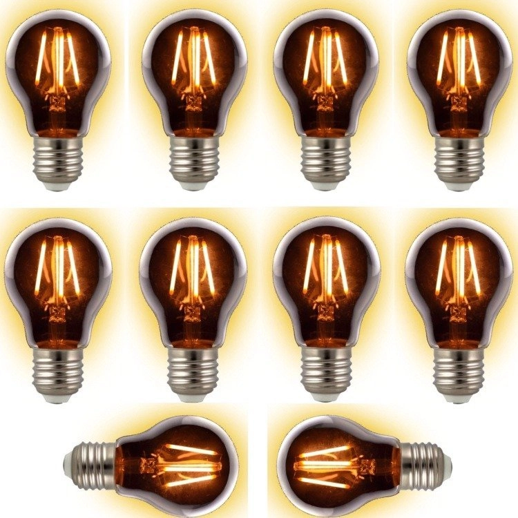 Lichtquelle 4W - E27 - Led (10 x) Filament Circle 8716803509009