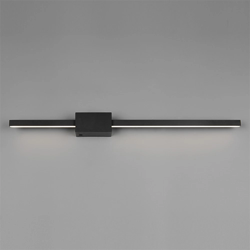 Moderne Wandlampe Cassino Schwarz 70,5 cm Trio 4017807683226