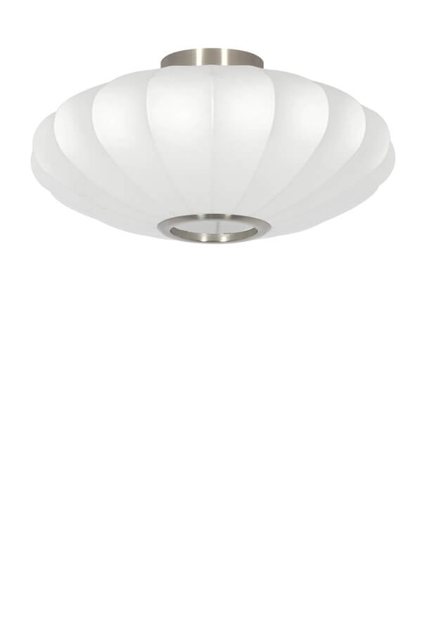 Japandi Deckenleuchte Fay Ø 40cm weiß Light & Living 8717807760434