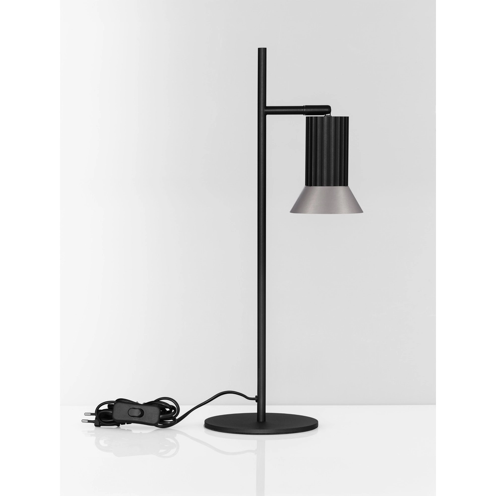 Design-Tischleuchte Luvia schwarz mit bronze Lyora 5212017475602