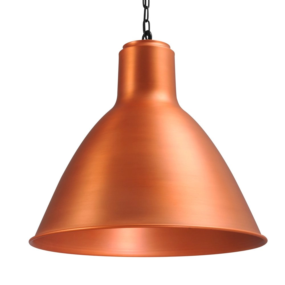 Pendelleuchte Industria 58 schwarz mit Kupferhaube Masterlight 8718121237534