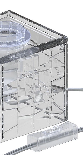 Tischlampe aus Glas Glasser Circle 8712879150855