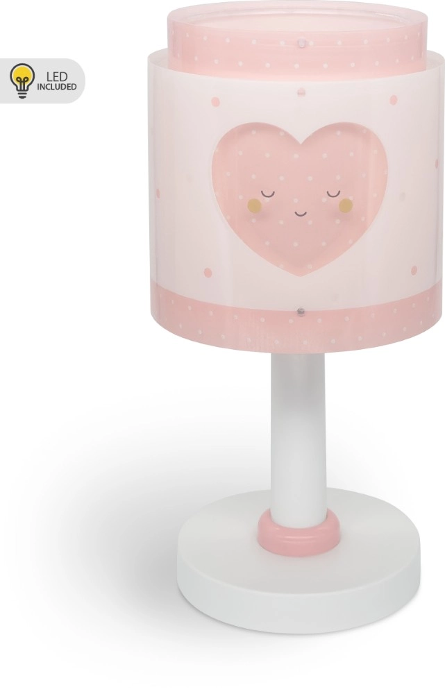 Tischlampe Baby Dreams Pinkes Leuchten im Dunkeln Dalber 8420406002606