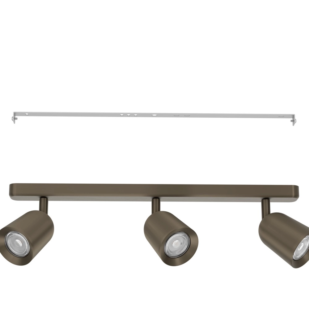 Aufputz-Spot Camaldoli 3-flammige Bronze Eglo 9008606360420