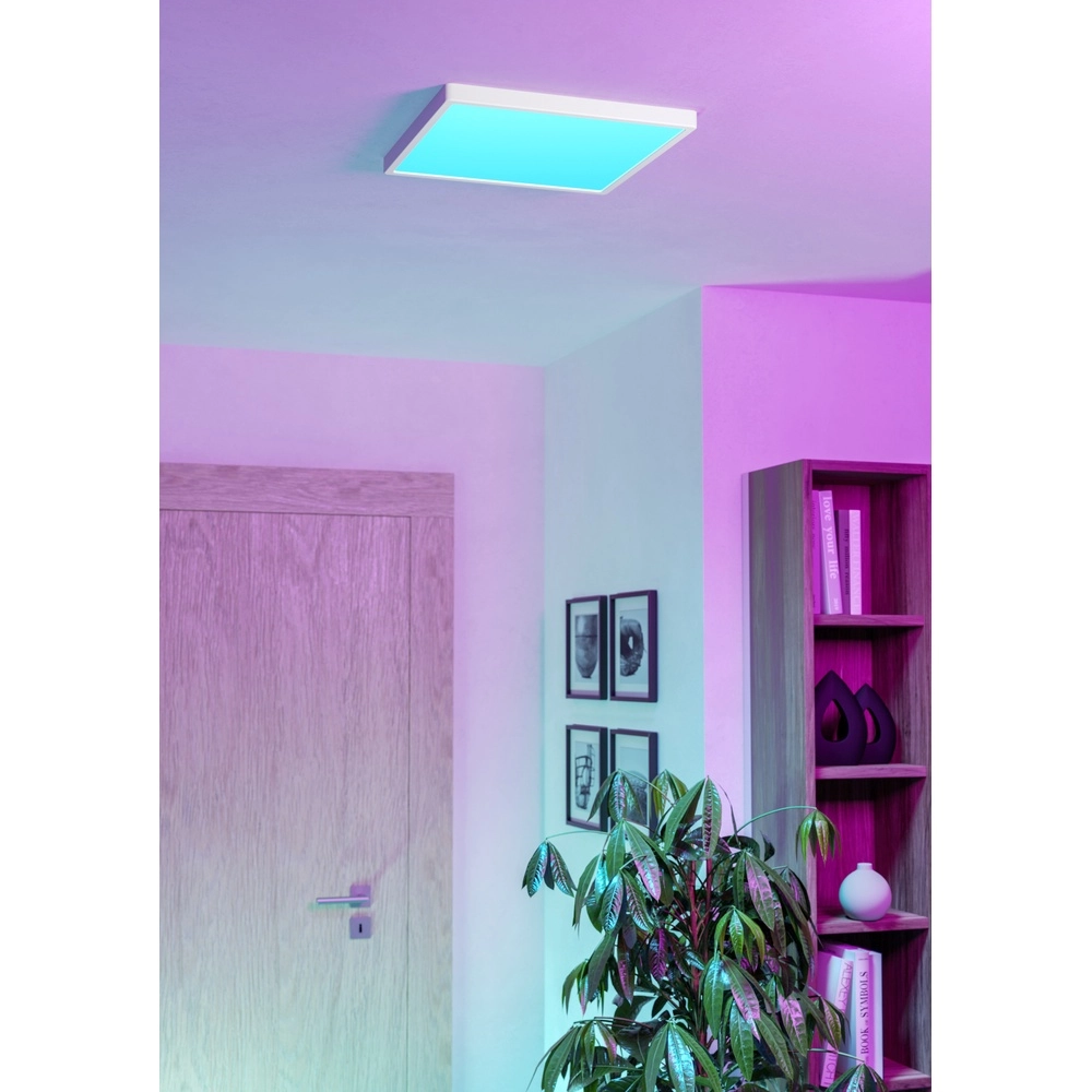 Zigbee-Deckenlampe Fueva 6-Z Quadrat – Weiß – 39x39 cm Eglo 9008606330591