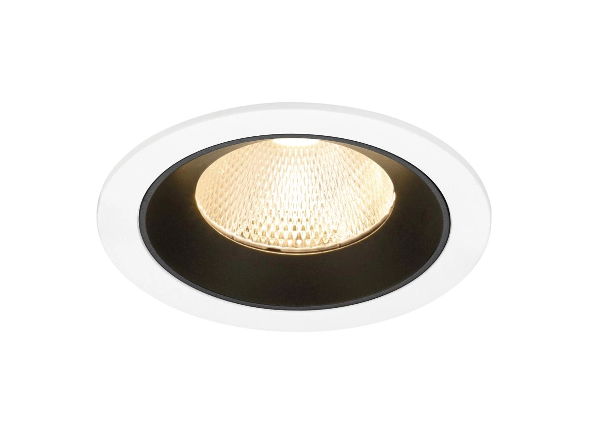 Einbau-Strahler Numinos L weiß/schwarz 2700K - 20gr SLV 4024163309899