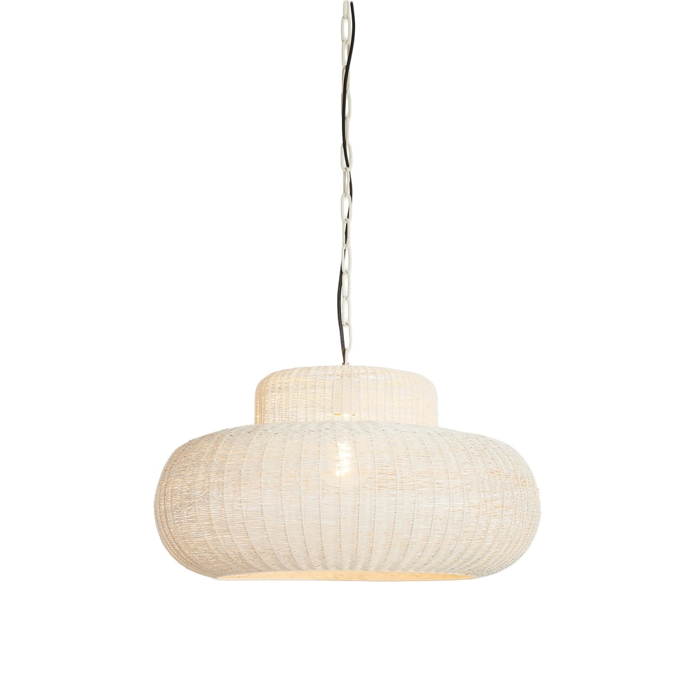 Metall-Pendellampe Piedra Ø 59cm – cremefarben Light & Living 8717807778835