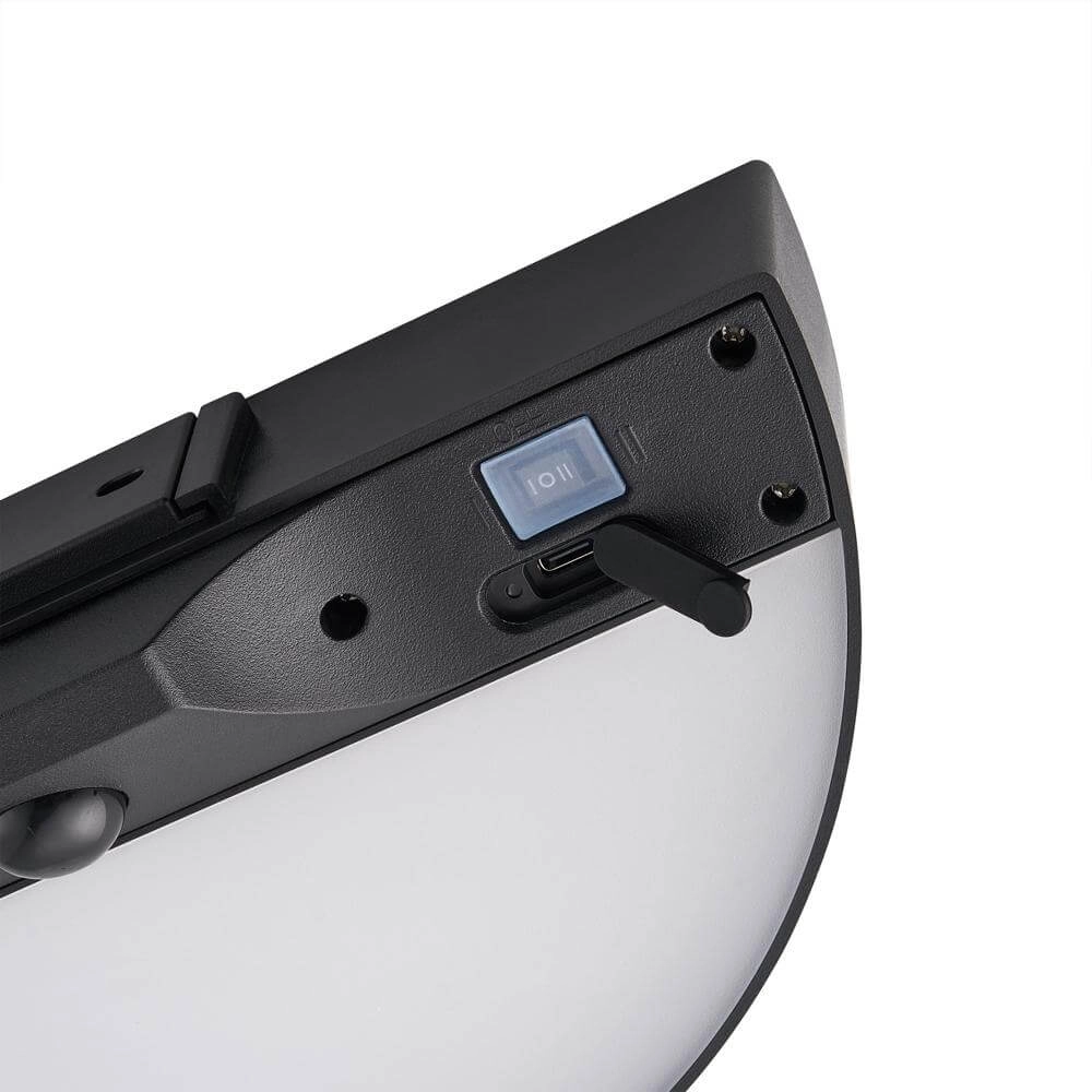 Solar-Wandleuchte Monay schwarz rund Nordlux 5704924023545