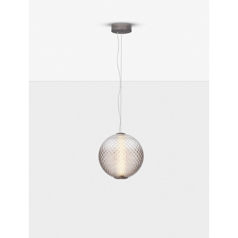 Pendelleuchte Aora Konvexes Braunglas Lyora 5212017483812