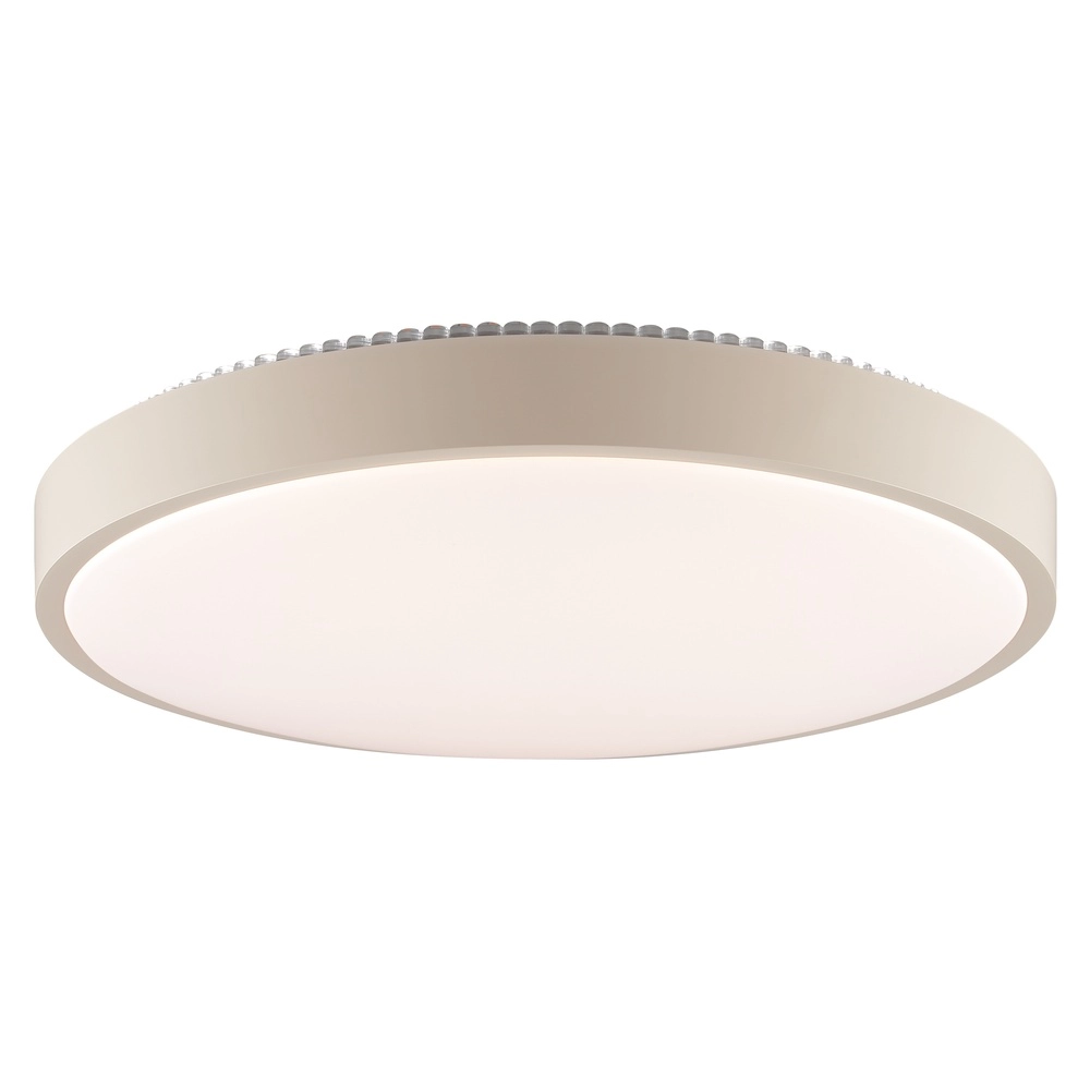 Deckenlicht Solistra sandbraun mit weißem Ø 44,5 cm Brilliant 4004353478994