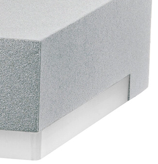 LED Wandleuchte Trion 20 cm grau Albert 4007235903331