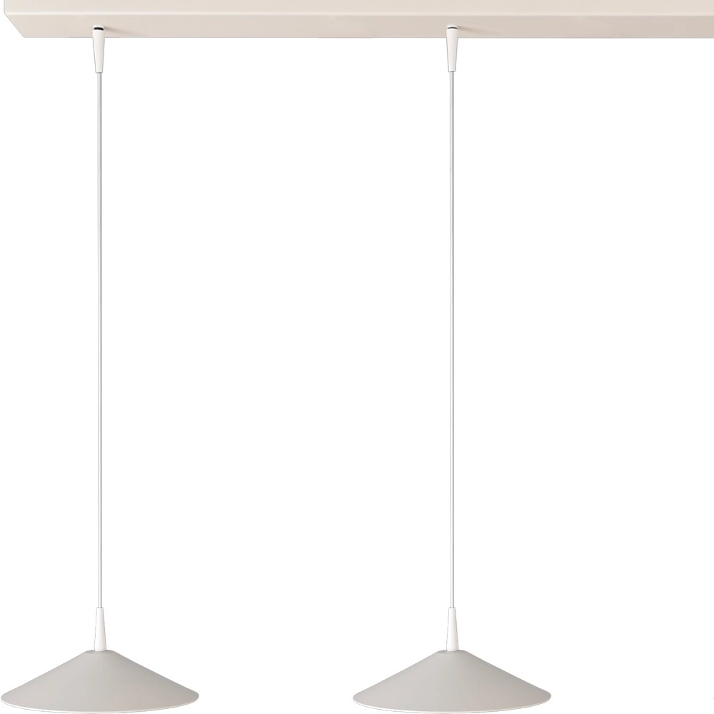 3-Licht Pendellampe Ceppo weiße Ø 22 cm Masterlight 8718121358581