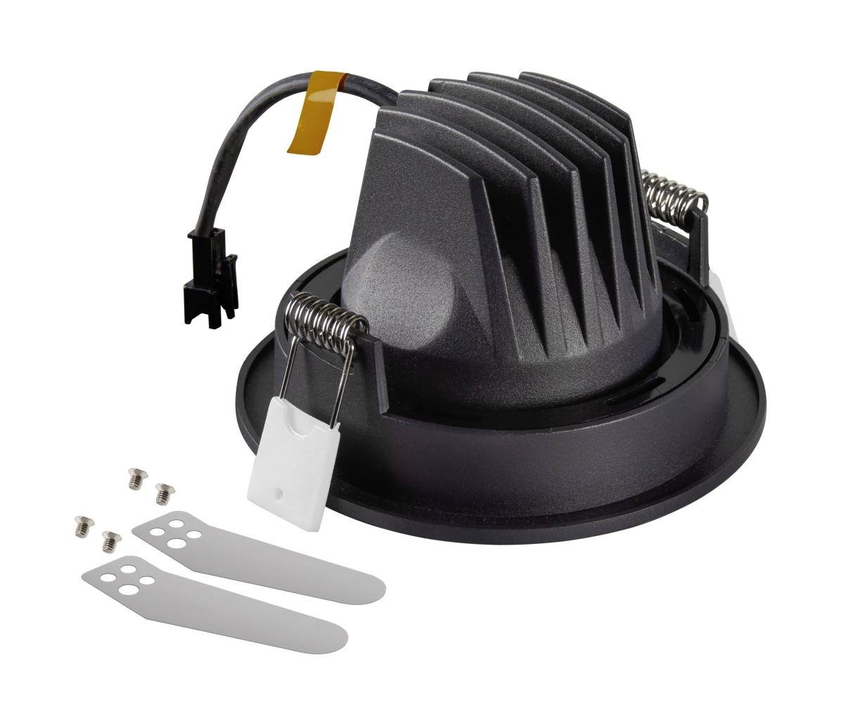 Einbau-Strahler Numinos Move S Schwarz 2700K - 20gr SLV 4024163312677