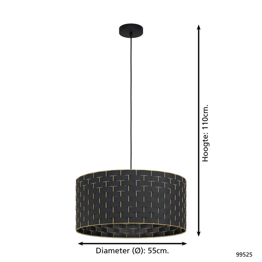 Design-Hängelampe Marasales Ø 55cm Eglo 9002759995256