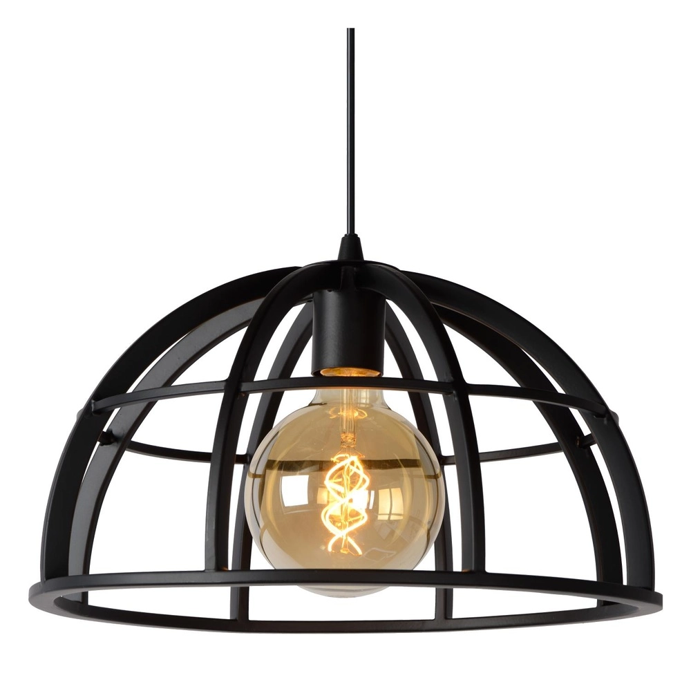 Pendellampe Dikra Industriell Schwarz Lucide 5411212761002