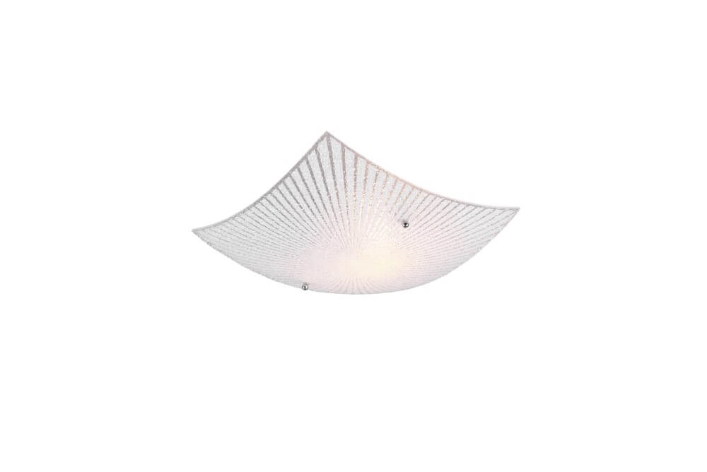 Deckenleuchte aus Glas Elisa 30x30 cm