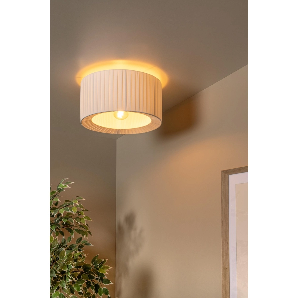 Weiße Deckenlampe Fold Ø 40cm-Design Lucide 5411212212108