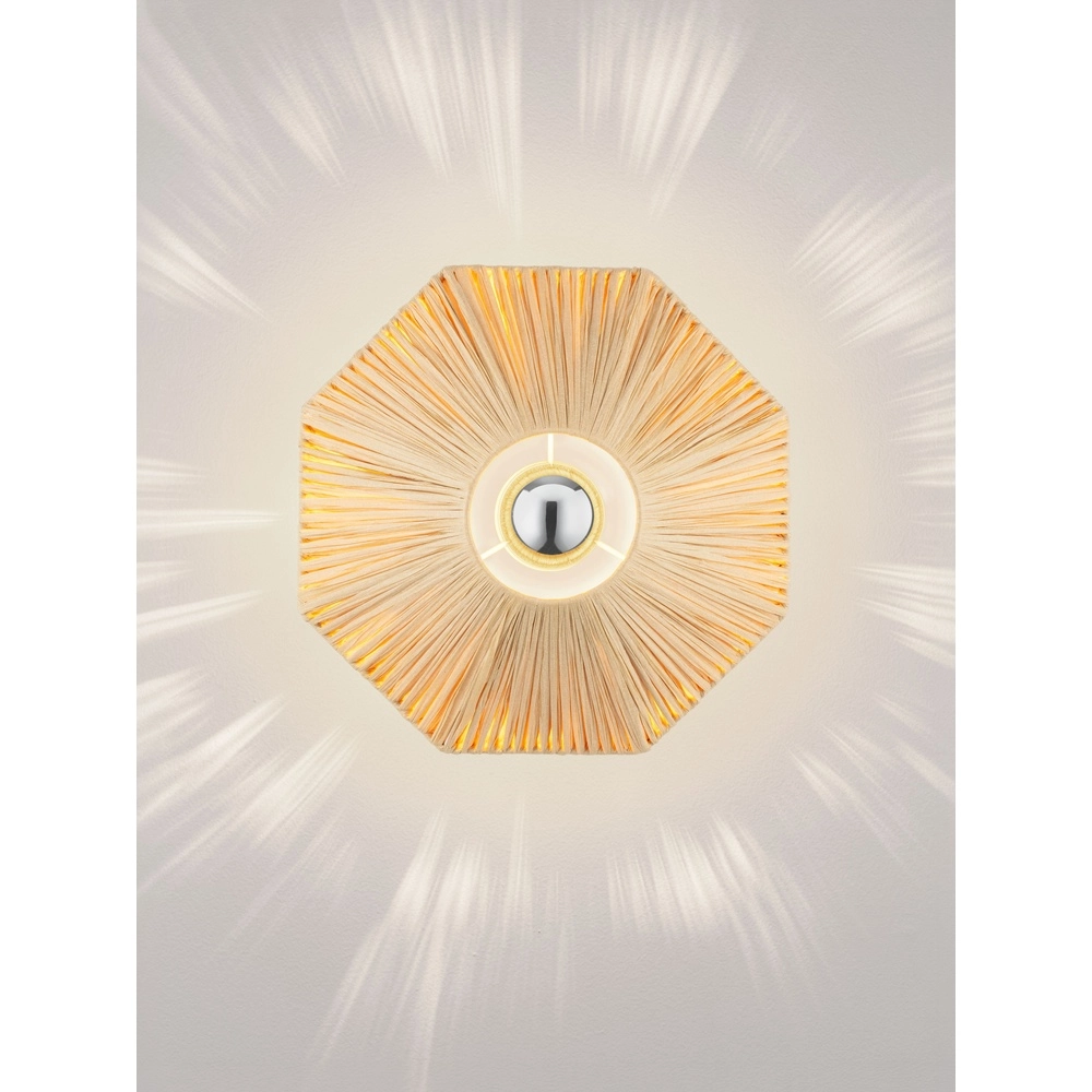 Japandi Wandlampe Elvio Ø 30cm Lyora 5212017493880