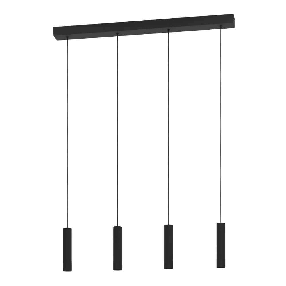 Schlanke Hängelampe mit 4 Leuchten Almudaina LED Eglo 9008606274109