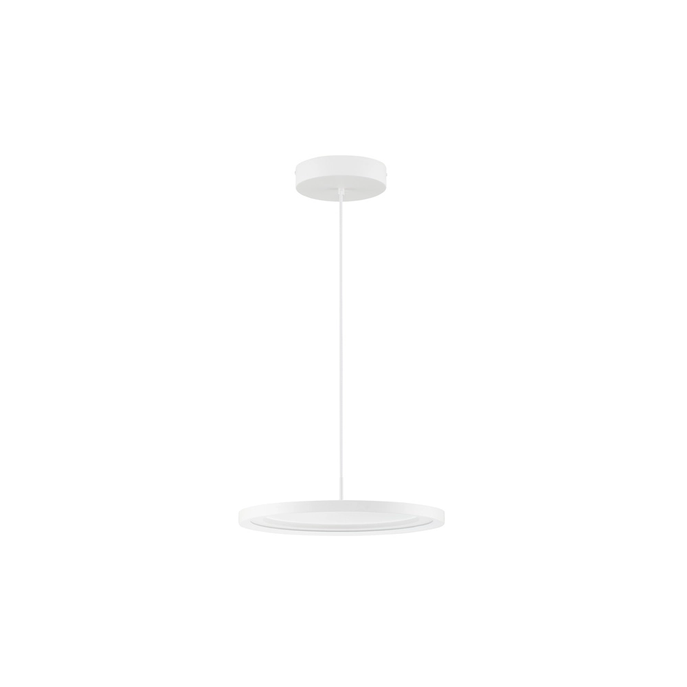 Schlanke Pendelleuchte Andria weiß Ø 40cm Lyora 5212017432018